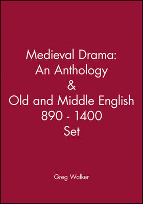 Book cover for Medieval Drama: An Anthology & Old and Middle English 890 - 1400 Set