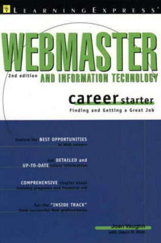 Cover of Webmaster Career Starter