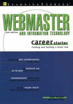 Cover of Webmaster Career Starter