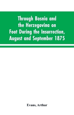 Book cover for Through Bosnia and the Herzegovina on foot during the insurrection, August and September 1875