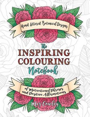Book cover for The Inspiring Colouring Notebook