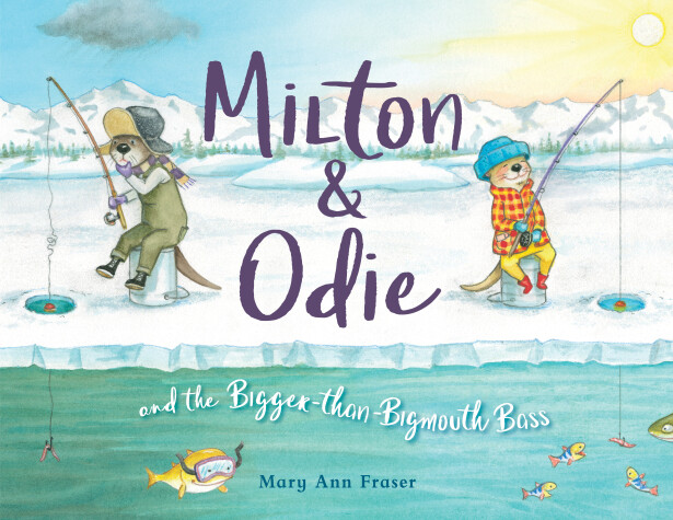 Book cover for Milton and Odie and the Bigger-than-Bigmouth Bass