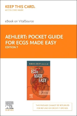 Book cover for Pocket Guide for Ecgs Made Easy - Elsevier eBook on Vitalsource (Retail Access Card)