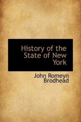 Cover of History of the State of New York