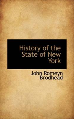 Book cover for History of the State of New York