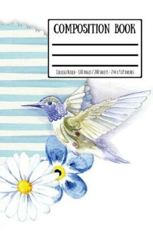 Cover of Watercolour Bird & Flowers Composition Book