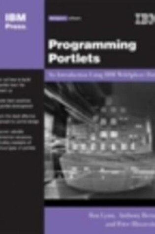 Cover of Programming Portlets