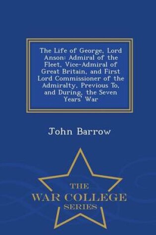 Cover of The Life of George, Lord Anson