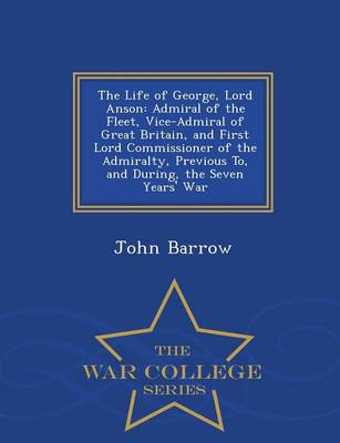 Book cover for The Life of George, Lord Anson