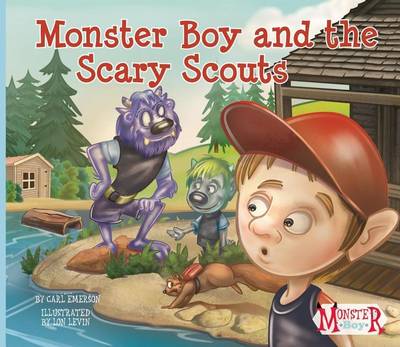 Book cover for Monster Boy and the Scary Scouts