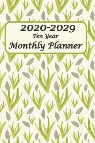 Cover of 2020-2029 Ten Year Monthly Planner 6x9