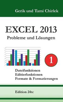 Book cover for Excel 2013. Probleme und Lösungen. Band 1