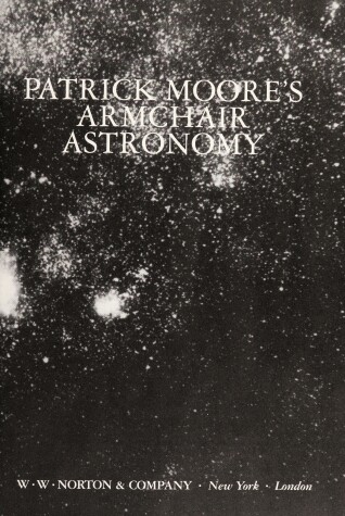 Book cover for ARMCHAIR ASTRONOMY CL