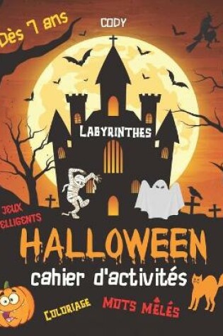 Cover of cahier d'activités halloween