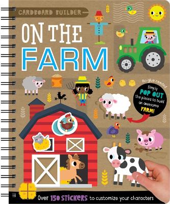 Book cover for Cardboard Builder on the Farm
