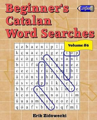 Book cover for Beginner's Catalan Word Searches - Volume 6