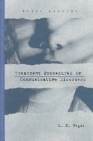 Cover of Treatment Procedures in Communicative Disorders