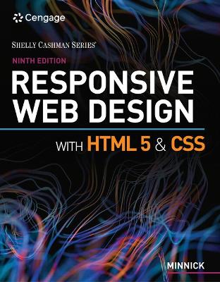 Book cover for Mindtap for Minnick's Responsive Web Design with HTML 5 & Css, 1 Term Printed Access Card