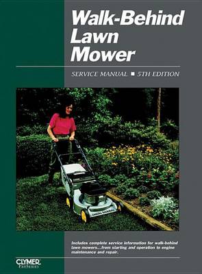 Book cover for ProSeries Walk-Behind Lawn Mower Service Repair Manual