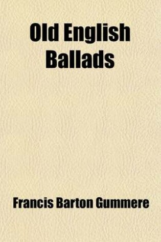 Cover of Old English Ballads