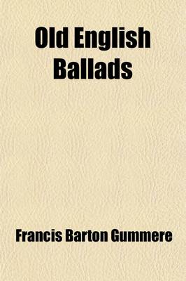 Book cover for Old English Ballads