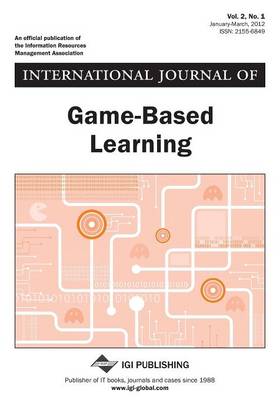 Book cover for International Journal of Game-Based Learning, Vol 2 ISS 1