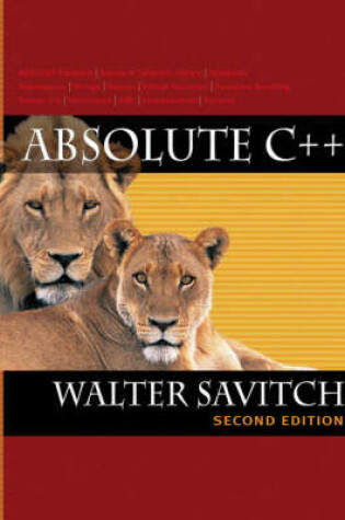 Cover of Value Pack: Absolute C++ (Int Ed) with Addison-Wesleys C++ Backpack Reference Guide