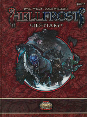 Book cover for Hellfrost Bestiary