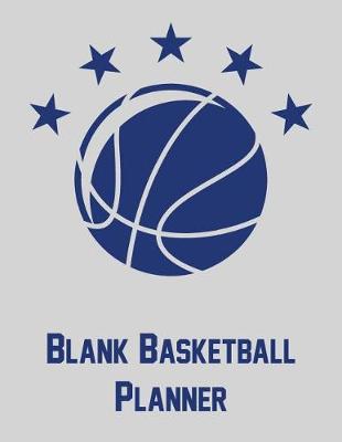 Book cover for Blank Basketball Planner