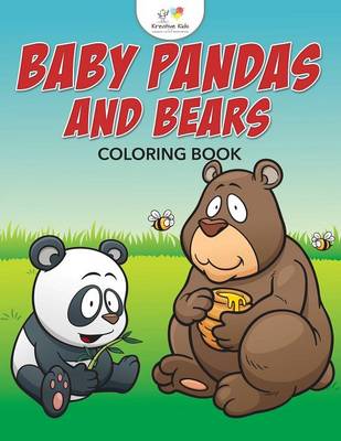 Book cover for Baby Pandas and Bears Coloring Book