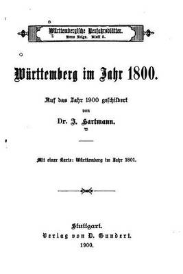 Book cover for Wurttemberg im Jahr 1800