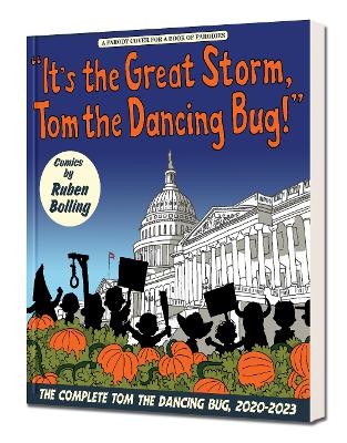 Book cover for It's the Great Storm, Tom the Dancing Bug!