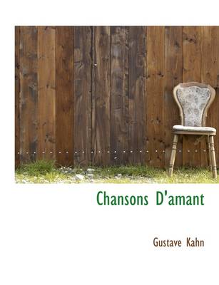 Book cover for Chansons D'Amant