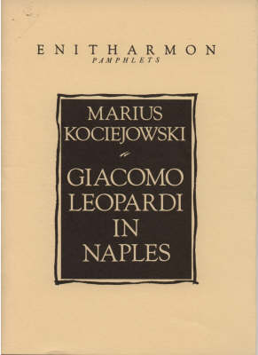 Cover of Giacomo Leopardi in Naples