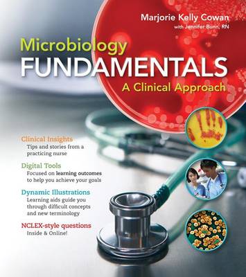 Book cover for Combo: Microbiology Fundamentals: A Clinical Approach with Obenauf Lab Manual