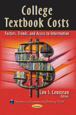 Cover of College Textbook Costs