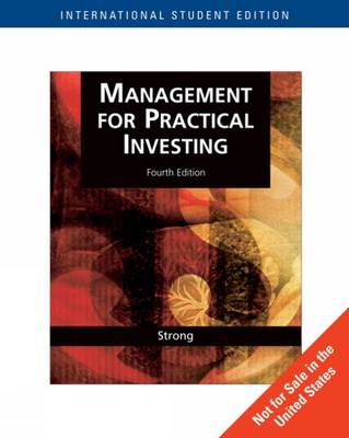 Book cover for Management for Practical Investing with Stock-Trak Coupon