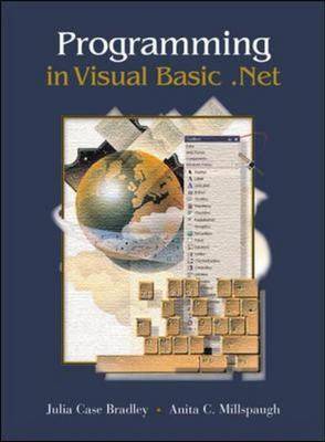 Book cover for Programming in Visual Basic .NET W/student