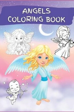 Cover of Angels Coloring Book