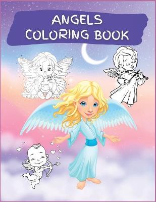 Book cover for Angels Coloring Book