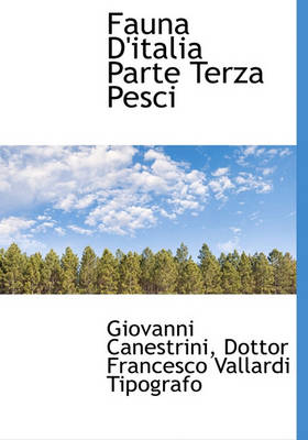 Book cover for Fauna D'Italia Parte Terza Pesci