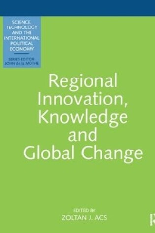 Cover of Regional Innovation, Knowledge and Global Change