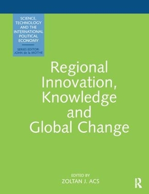 Book cover for Regional Innovation, Knowledge and Global Change