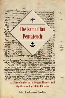 Book cover for Samaritan Pentateuch, The: An Introduction to Its Origin, History, and Significance for Biblical Studies