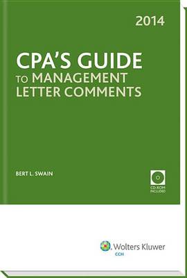 Book cover for CPA's Guide to Management Letter Comments, (2014)