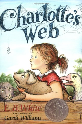 Book cover for Charlotte's Web Book and Charm