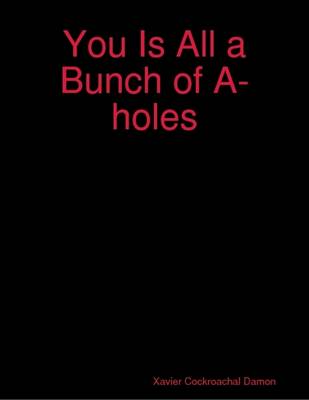 Book cover for You Is All a Bunch of A-holes