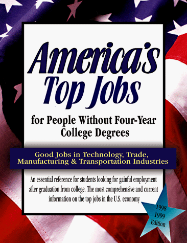 Cover of America's Top Jobs for People Without a Four-Year Degree