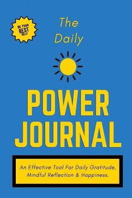 Book cover for The Daily Power Journal - Deep Blue Cover