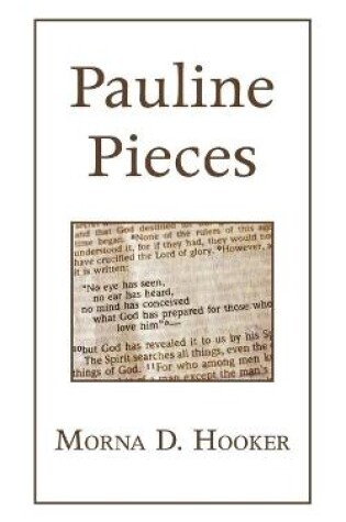 Cover of Pauline Pieces
